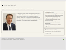 Tablet Screenshot of chervinskyneuropsych.com